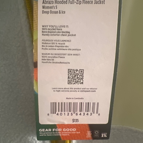 Cotopaxi Abrazo Women’s Fleece - Picture 8 of 8